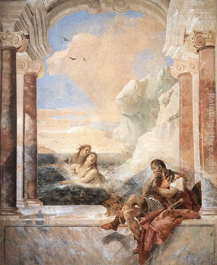 Giovanni Battista Tiepolo Thetis Consoling Achilles